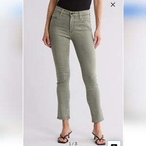 AG Mari High Waist Slim Straight Leg Jeans